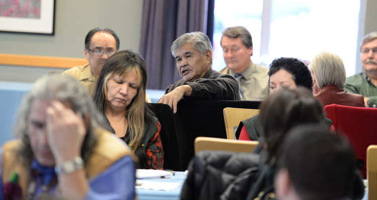 January 23, 2014 Tikahtnu Forum meeting. Photo by Jason Moore.